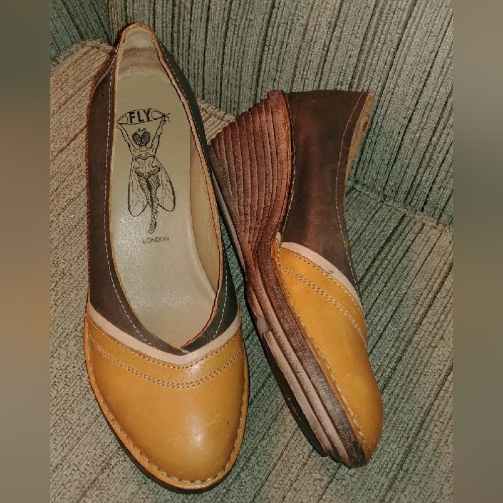 Fly London wedge shoes
